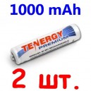 Акумулятори ААA Tenergy 1000