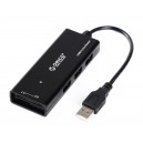 USB 2.0 хаб картрідер ORICO H33TS-U2