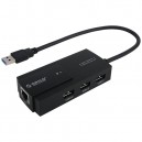 USB 3.0 хаб RJ45 ORICO HR02-U3