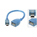 USB (F) кабель mini USB (M)