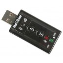 USB 3D звуковой адаптер 7.1